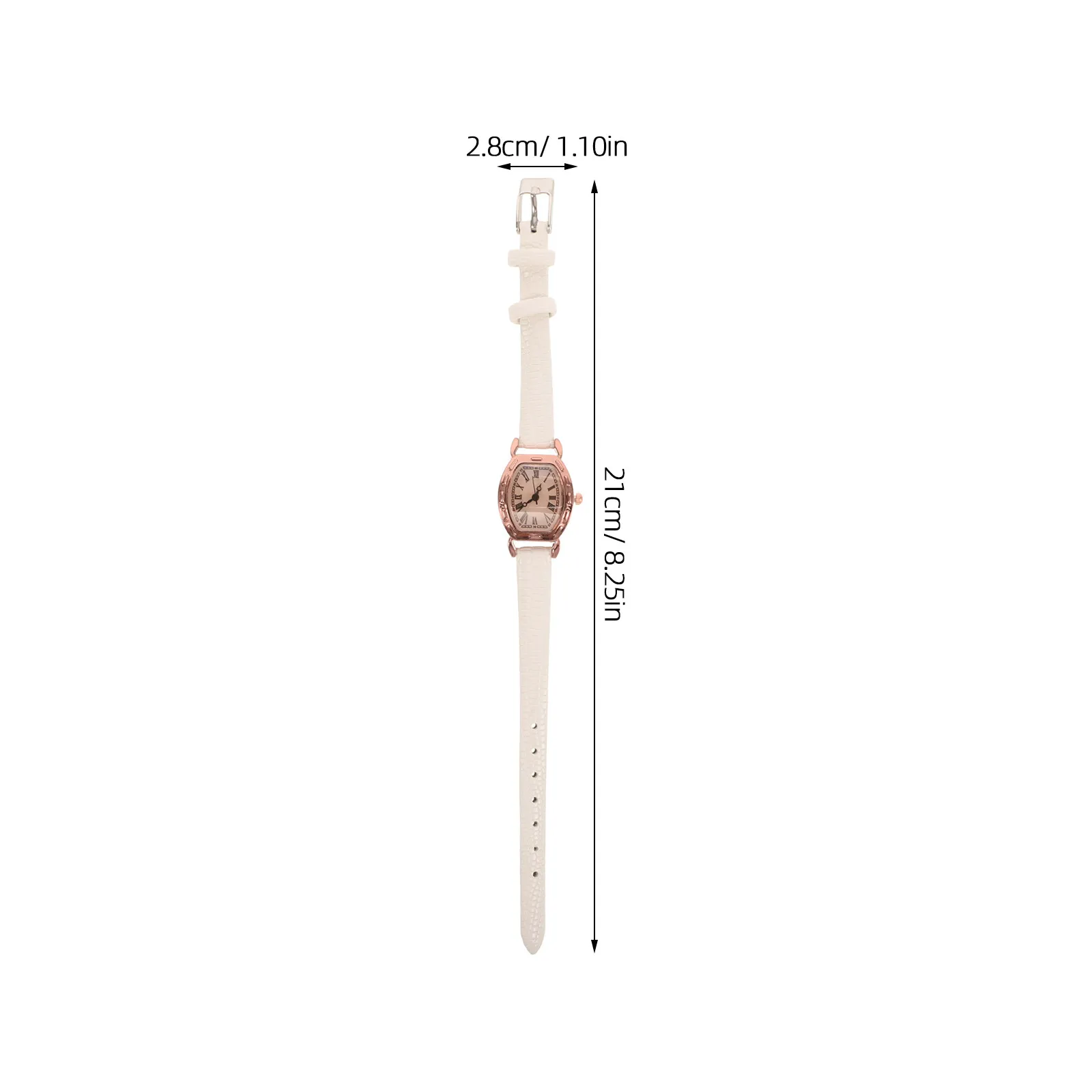Women Quartz Watch Retro Elegant Rectangular Fashion Lady Wrist Watch for Daily Wear School Office Dating Birthday Valentine