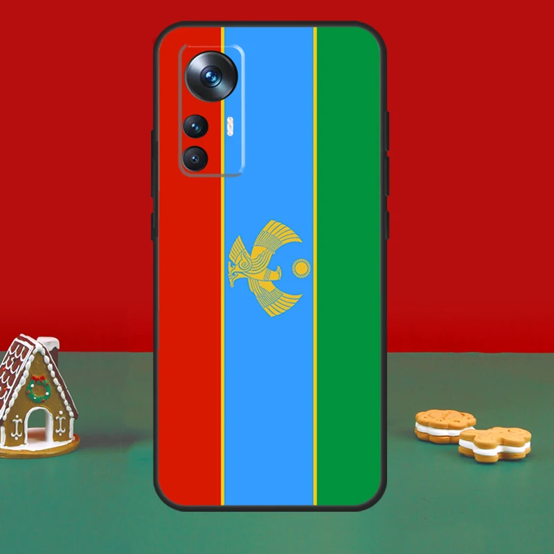 Dagestan Flag Coat Of Arms For POCO M6 Pro X6 Pro X3 X5 F3 F5 M5s Phone Case For Xiaomi 14 12T 11T 13T Pro 12 13 Lite