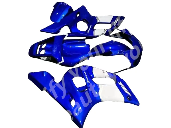 New ABS Whole Motorcycle Fairings Kits For Yamaha YZF-R6 YZF 600 R6 1998 1999 2000 2001 2002 Injection Full Bodywork white Blue