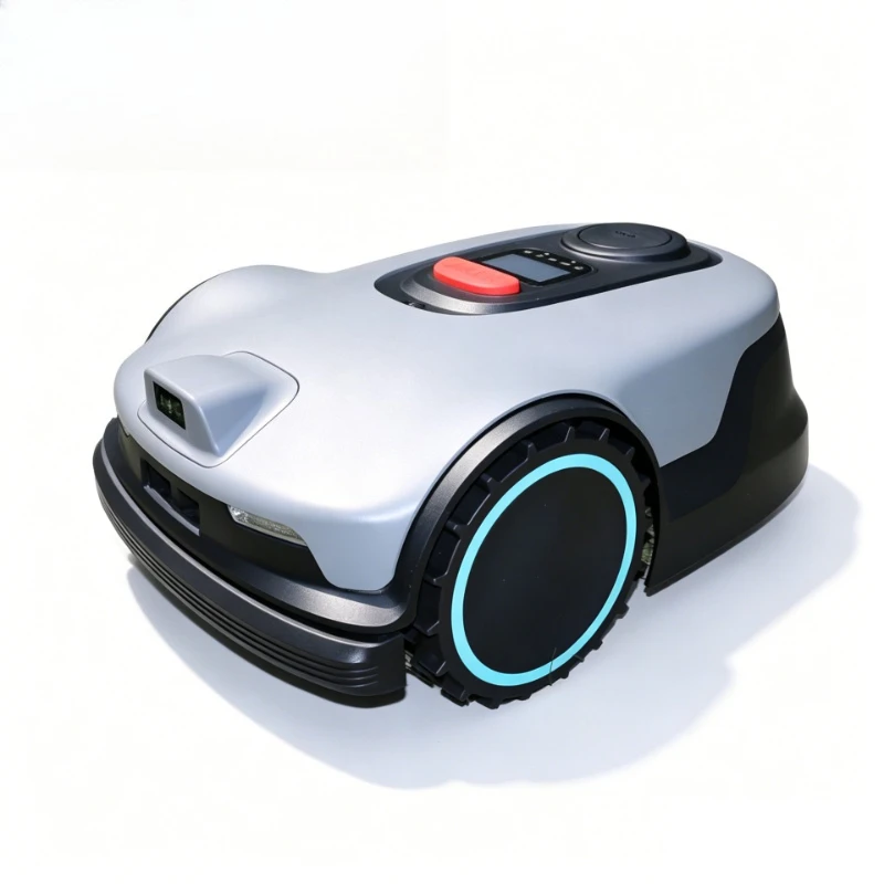 

New energy rear garden grass crushing robot, intelligent borderless grass cutting machine