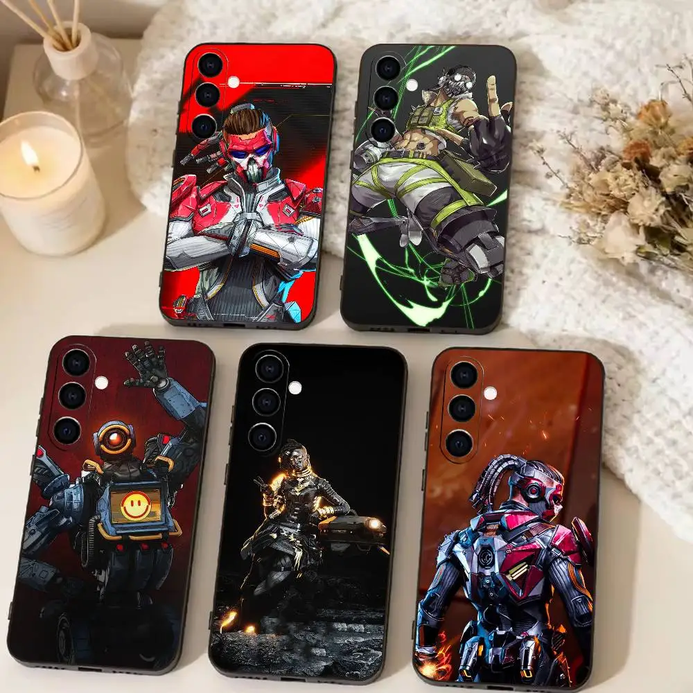 GAME Apex Marco Valdez  Phone Case For Samsung Galaxy A73,A72,A71,A70,A53,A52,A51,Soft Silicone Black Cover