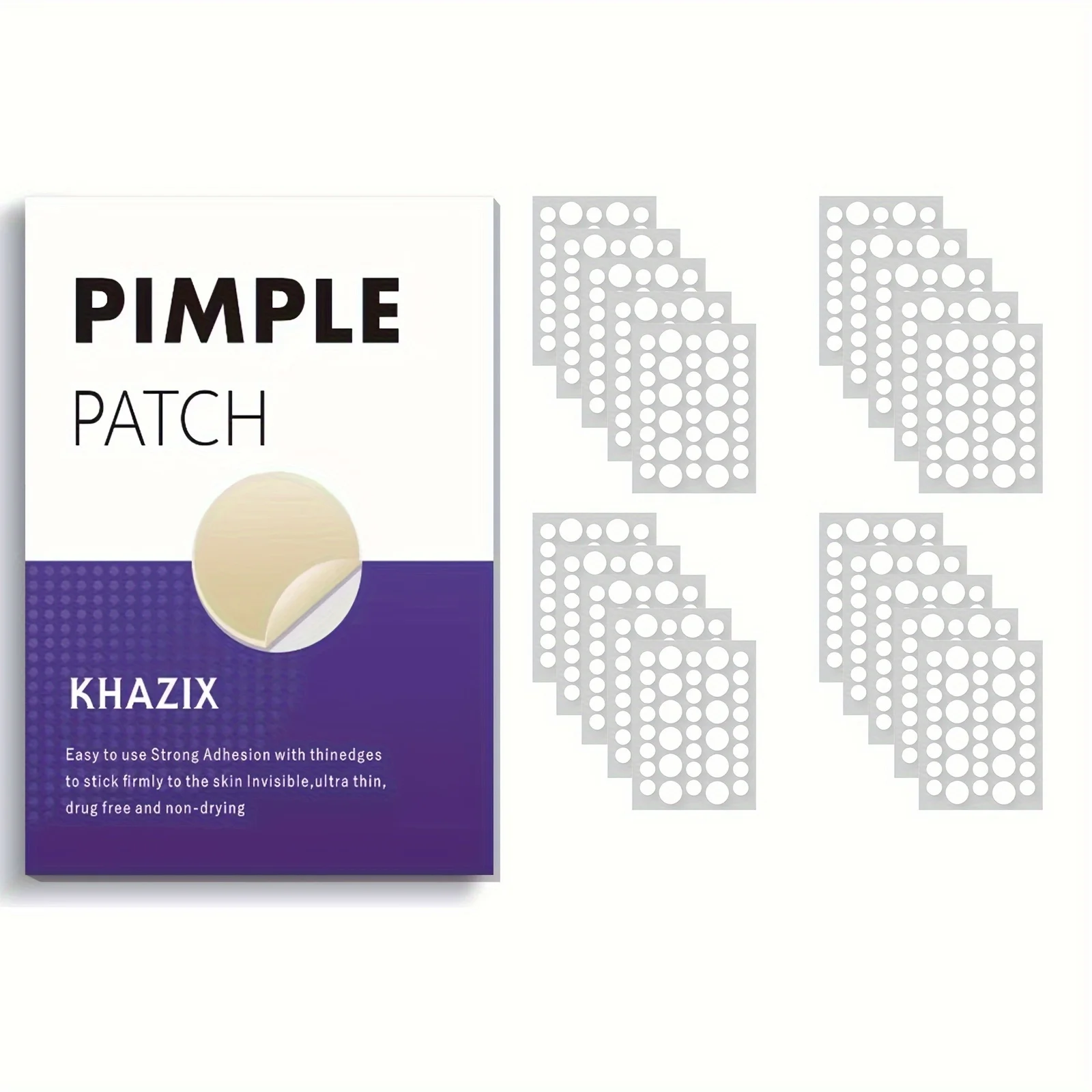 Pimple Patch  Transparent Small Dot (Patch)  Cover Patch   Small & Large Dots (Patches)  Makeup Concealment  Beauty & Skincare