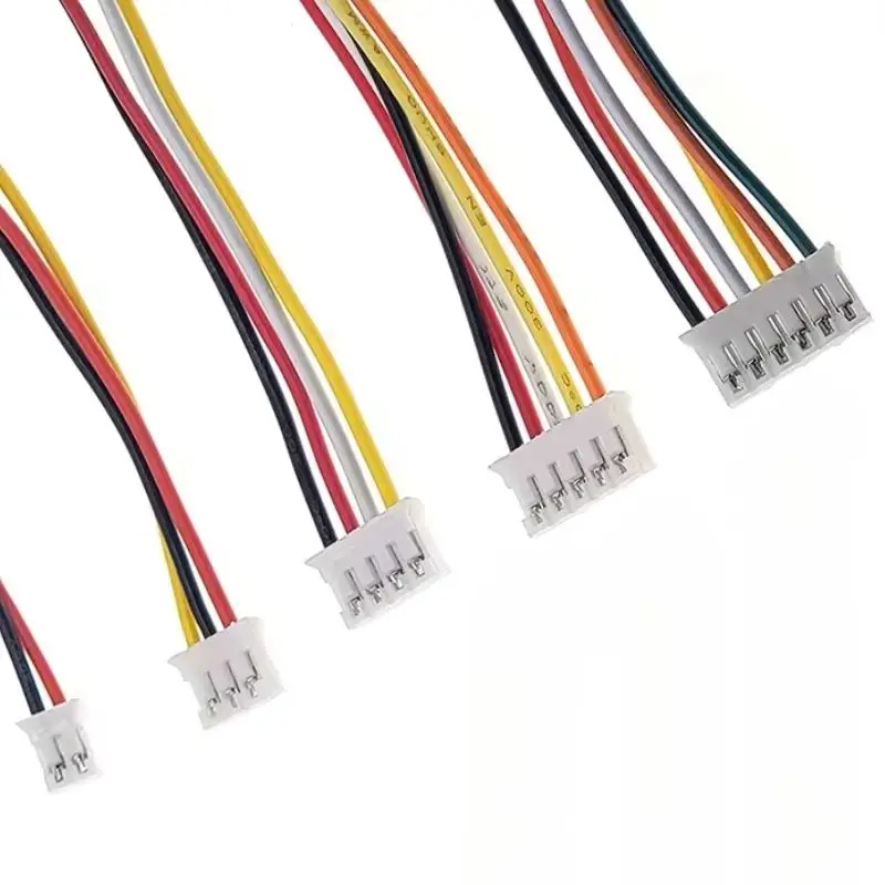 

PH2.0 2P/3/4/5/6/7/8/9/10/11/12Pin JST Wire Connectors Pitch 2.0mm 26AWG Micro Male Plug DIY Electrical Cable Adapter 10/20/30CM