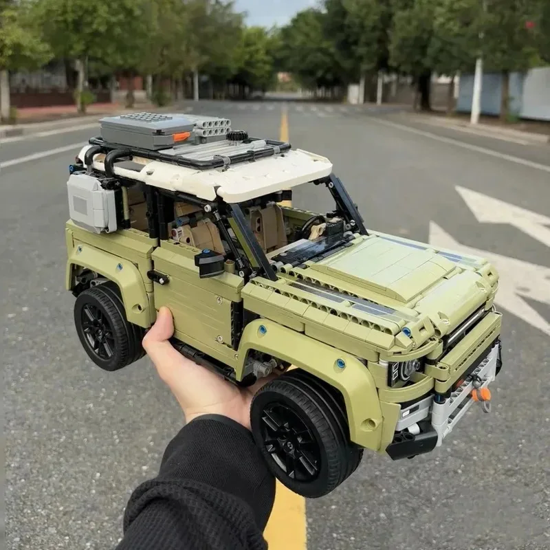 Technical Land Off-road Defender Car Building Blocks 42110 2573PCS Bricks Assembly Vehicle MOC Model Toy Boys Adult Collect Gift
