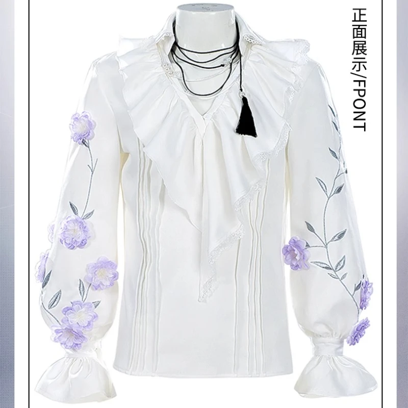 

Presale 20 Days Game Love and Deepspace Anime Cos Xavier Unisex 2025 Cosplay Costume Set Shirt Necklace Present