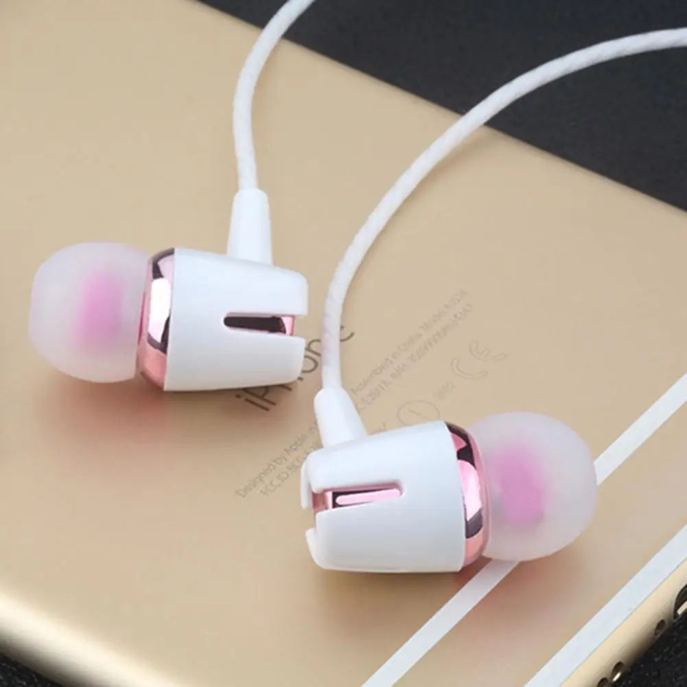 Sport Earbud With Microphone Stereo Surround Heavy Bass Music Stable Signal 3 5mm Wired In ear Earphone Phone Accessory