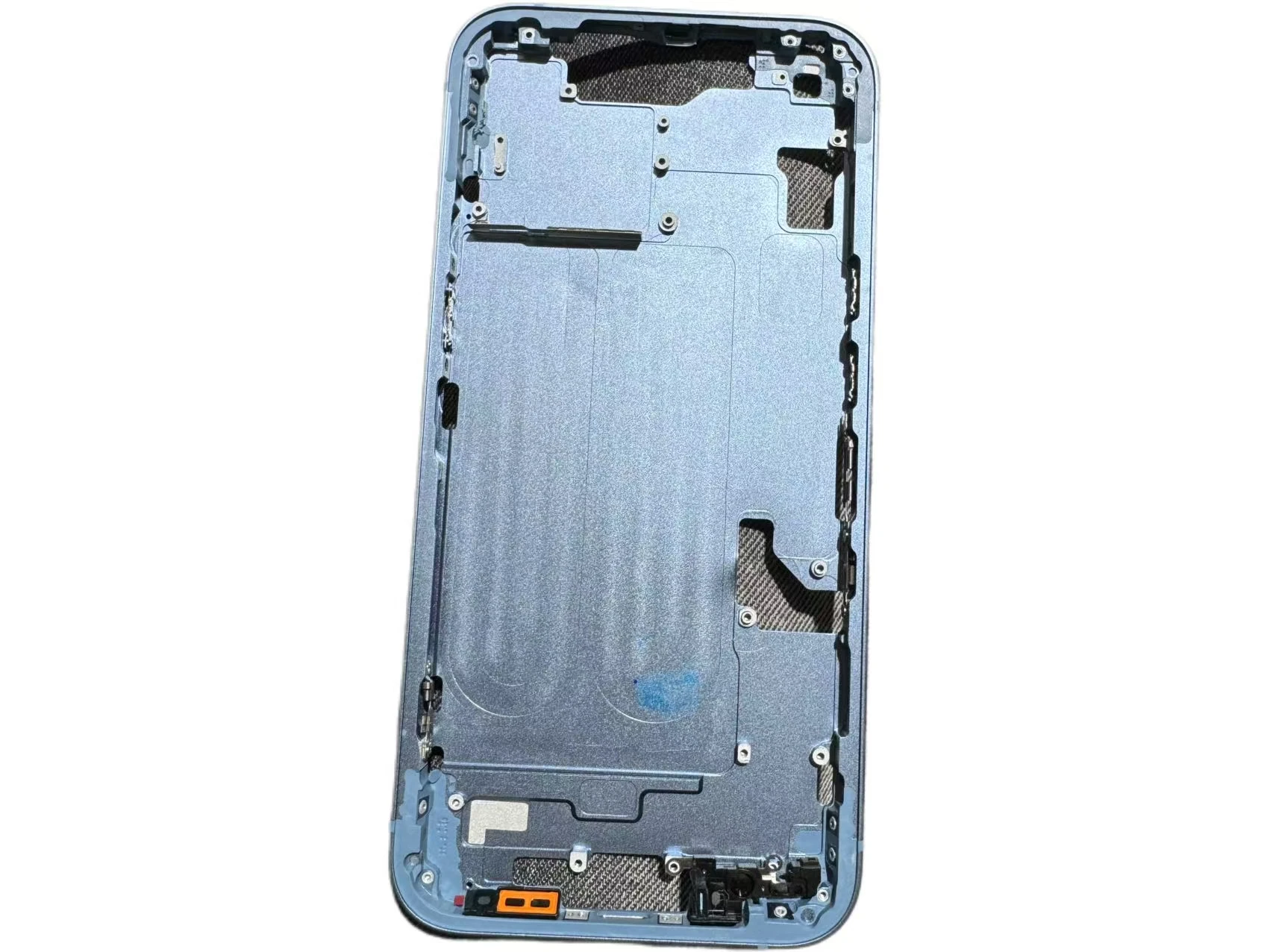 

Whole Sale 14 Frame with Button And SIM Tray Mesh Enclosure No Back Glass Included for DIY Phone Assembly