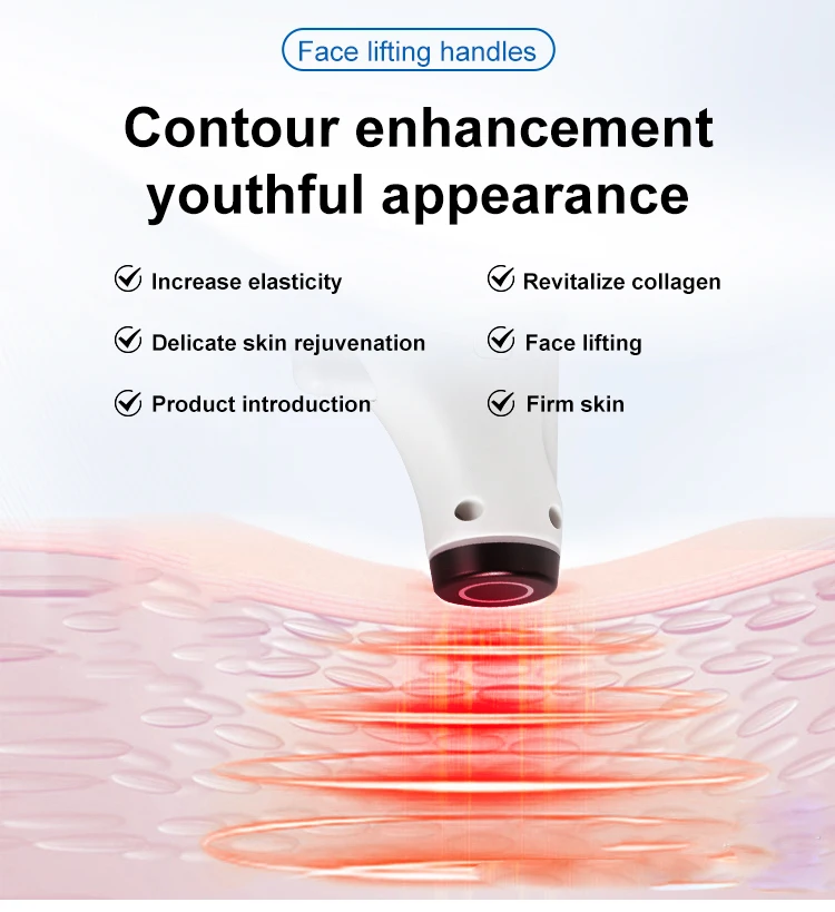 Portable 2 In 1 Ultra Skin Tightening Body Slimming Fat Burning Cellulite Reduce Frequency Collagen Lifting Beauty Equipment