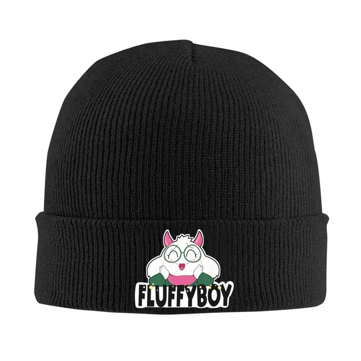 Cute Fluffyboy! Knitted Hat Beanies Autumn Winter Hats Warm Color Deltarune Cap Men Women