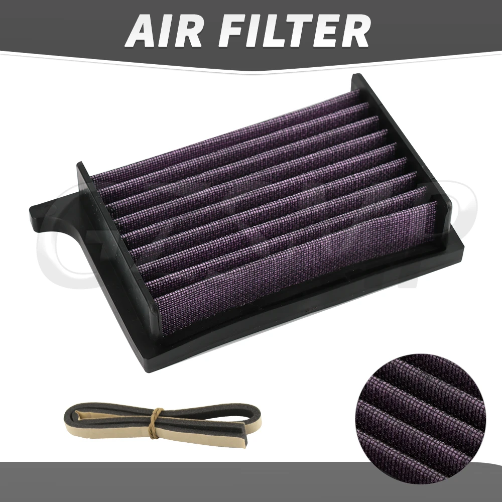 

Fit for Triumph Trident 660 660cc 2021-2024 Tiger Sport 660 2022-2024 2023 Motorcycle Air Filter Intake Cleaner