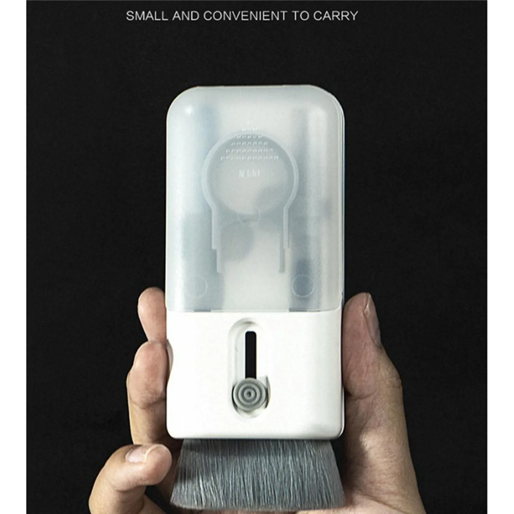 6 in 1 Cleaner Kit Computer Earphone Cleaner Brush Keyboard Cleaning Tool Screen Wipe Cloth for Headphone Phone Laptop