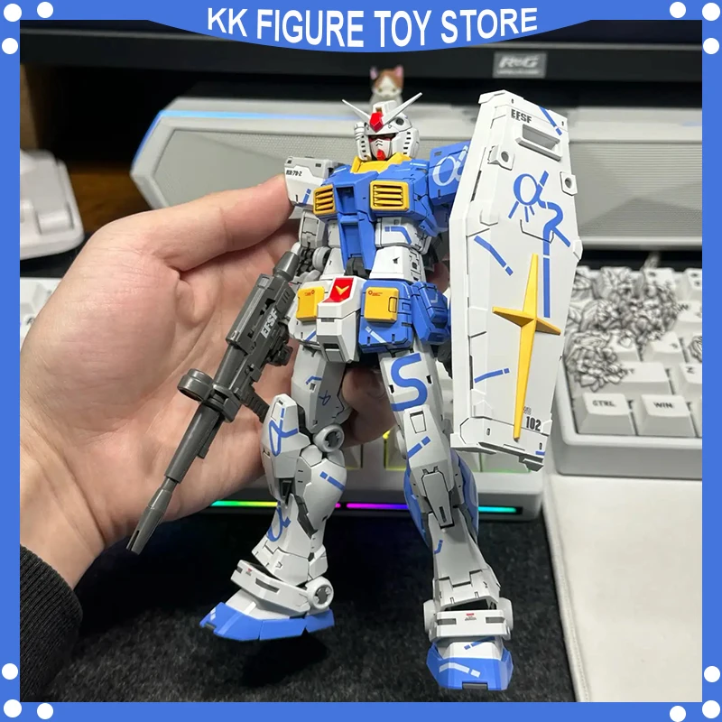 

Модель FAT CAT MG 1/100 RX-78-2, комплект модели в сборе Zulan, синий цвет, RG 2,0, увеличенная версия, экшн-фигурка, пластиковая модель робота, игрушка