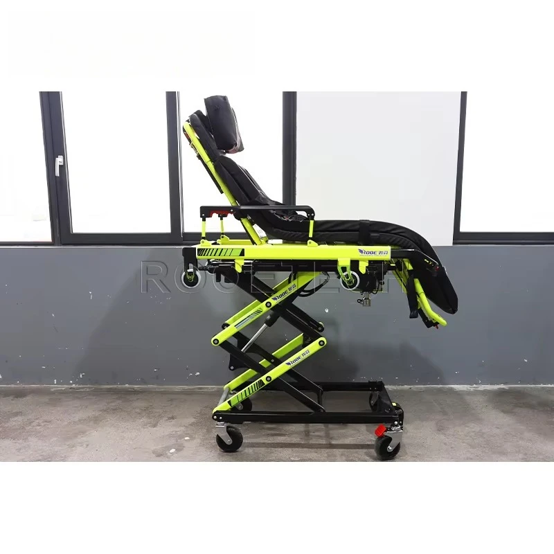 430-1590 mm height multifunctional electric ambulance stretcher for ambulances with weighing function