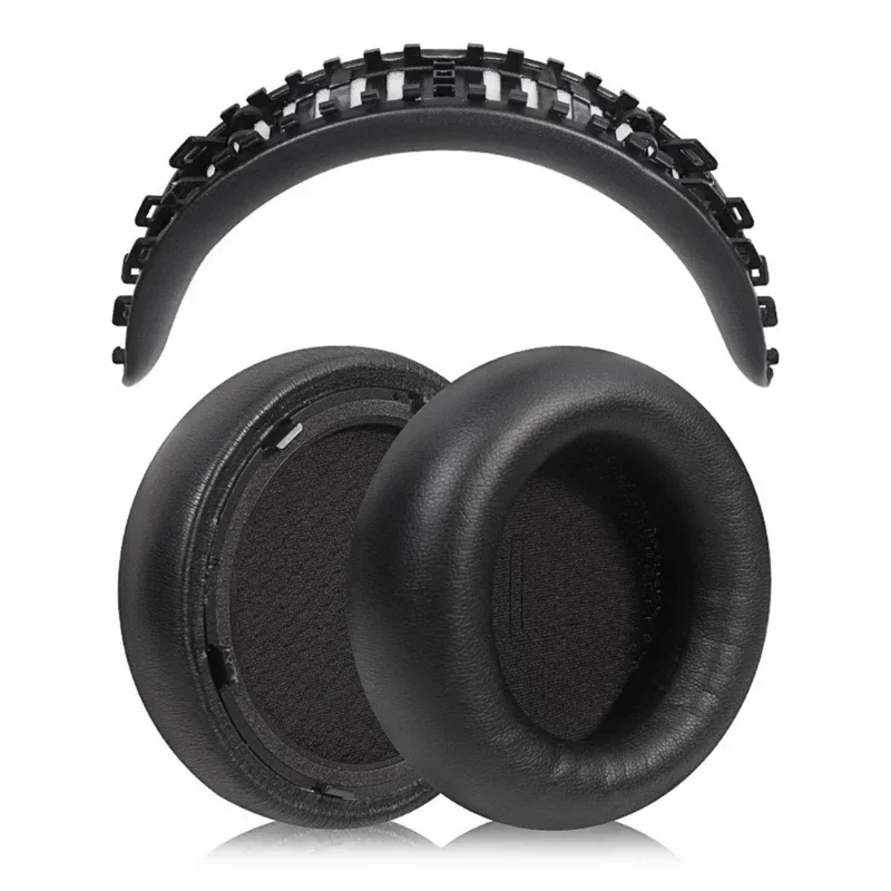 NUNUVV Comfort Ear Cushions Headband for AW920H Headphone memory sponge Earpads,Optimals Comfort &Noise Isolation Earcups