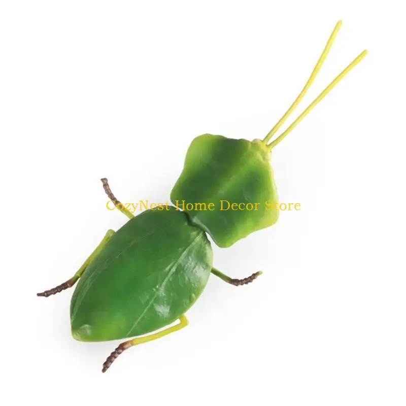 92MF Insect Figurines Simulation Insect Models Lawn Fence Insect Ornaments for Garden