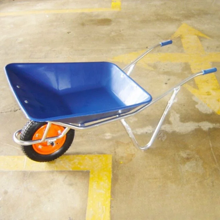 Thickened unicycle trolley Agricultural single wheel double wheel construction site bucket truck handling sediment garbage feed