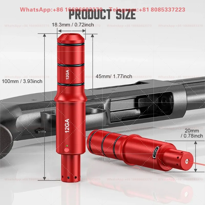 Infrared Voice Activated Transmitter Dry Fire Training Tool For Shooting Sight Practice Training Camp Range Use