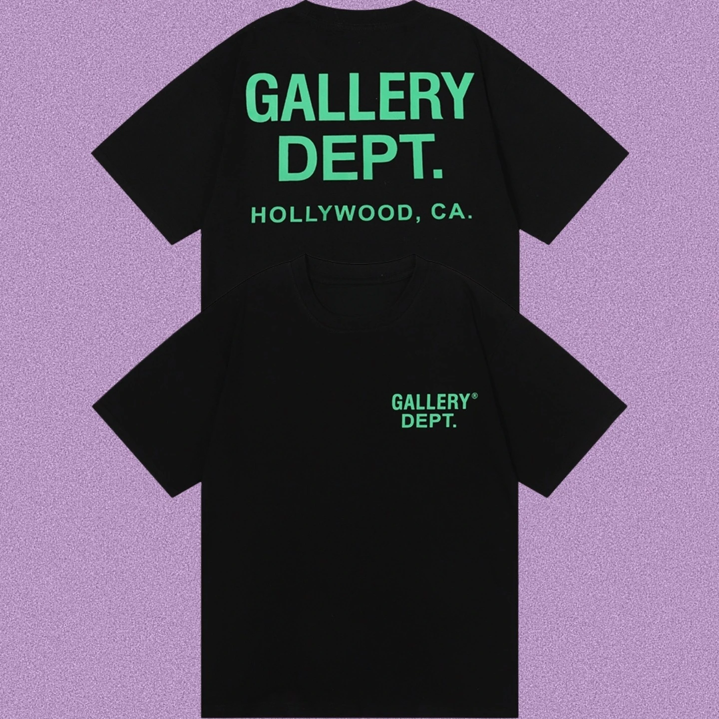 Gall 2026 Ery Dept Short-sleeved Correct Version Letter Print New American Casual High Street Cotton T-shirt Trendy