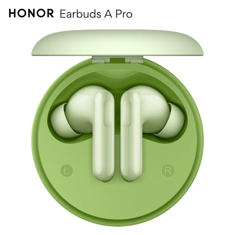 

Наушники HONOR Earbuds A Pro, беспроводные Bluetooth 5.3 наушники с активным шумоподавлением (ANC), TWS, 42 часа работы от батареи, IP54