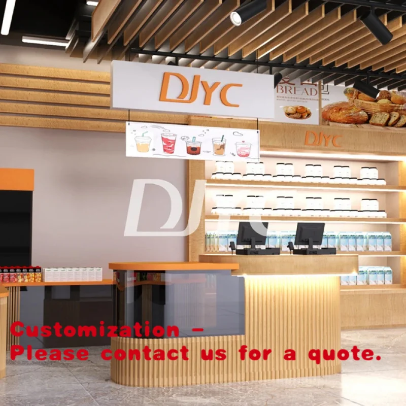 

Кассовый стол для магазина у дома из дерева на заказ, прилавок кассира для продуктового магазина, торговый прилавок