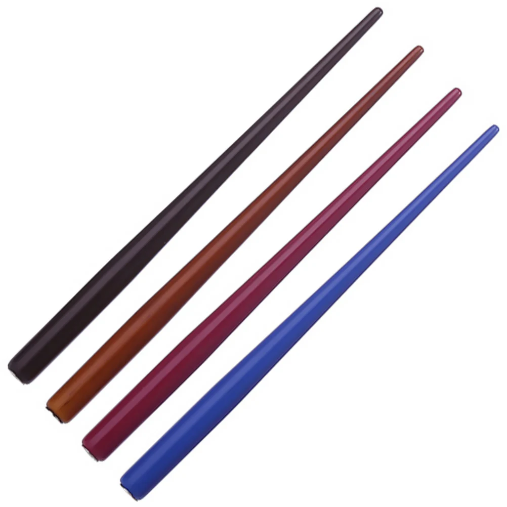 

4 шт., ретро-ручка, винтажный держатель для письма в европейском стиле, деревянные наконечники для комиксов