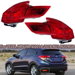 Car Rear Bumper Fog Light Lamp Reflector For Honda VEZEL HRV HR-V 2014 2015 2016 2017 2018 RU1 RU5 RU6 Auto Rear Foglight