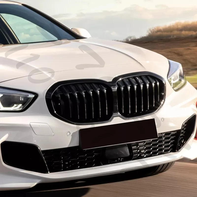 for 2020+ F40 1-Series BMW 118i 120i 128ti 135i 116d 118d 120d 128e Bumper Mesh Racing Kidney Grille - view 6