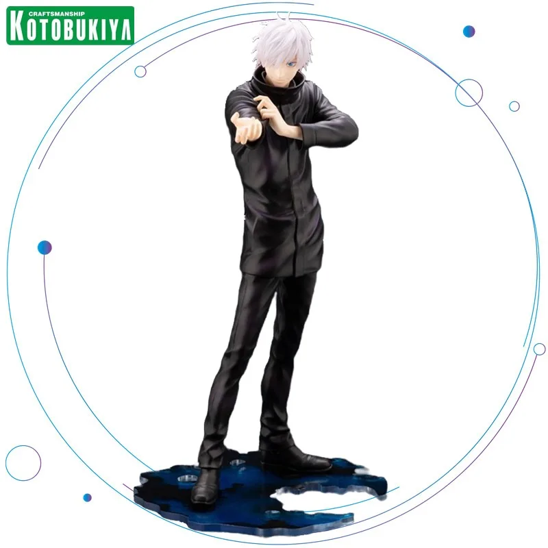 

In Stock KOTOBUKIYA ARTFX J Jujutsu Kaisen Gojou Satoru Annime Action Figures Collectible Model Toys