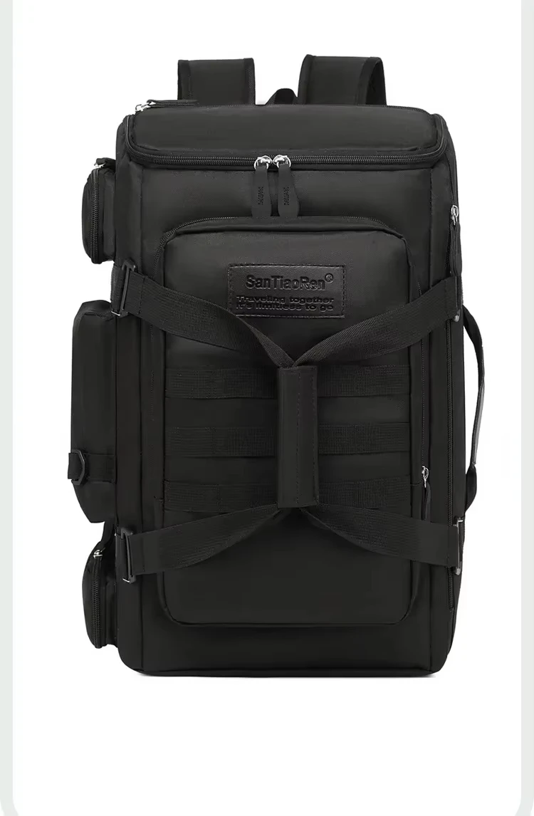 Custom Large Capacity Journey Multifunction Travel Backpack Wet and Dry Separation Shoulder Bags print logo Outdoor Backpack