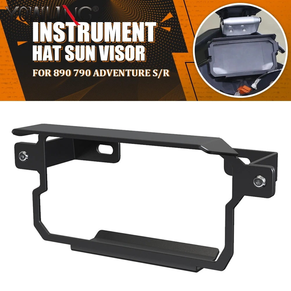 For 790 Adventure R/S 2019-2020-2021-2022 Meter Anti-theft Frame Protector Screen Protection Cover 890 Adventure/R 2023 2024