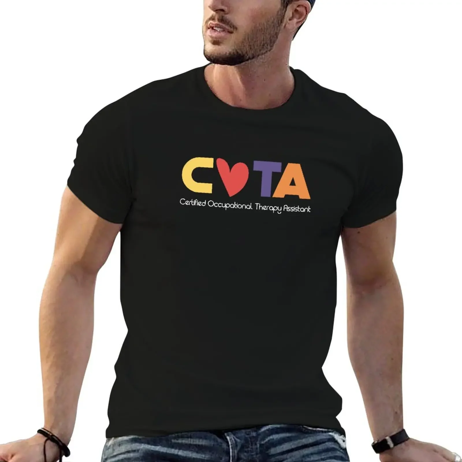 

COTA Certified Occupational Therapy Assistant for OT Month T-Shirt plain luxury designer shirts graphic tee men