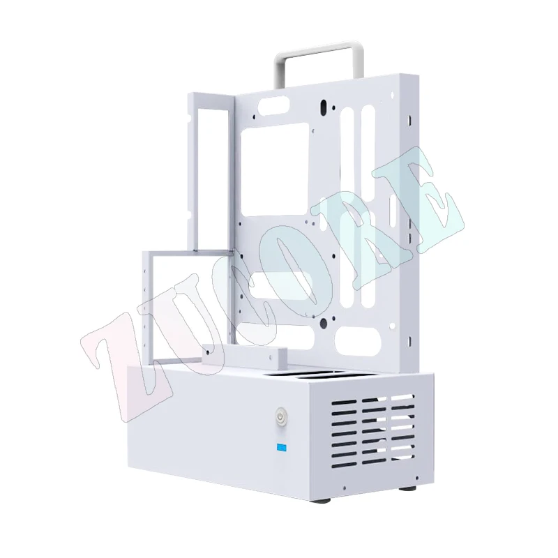 

Открытая компьютерная стойка itx с водяным охлаждением MATX Desktop Host Small Chassis Q40