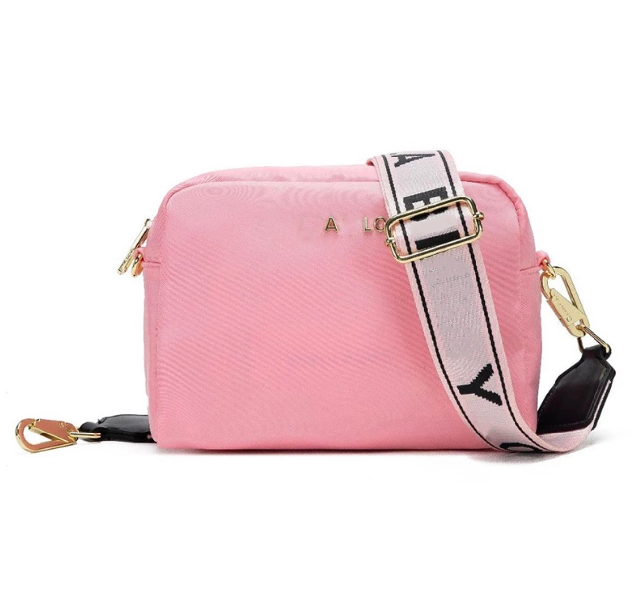 New crossbody bag pink girlish versatile niche design advanced suitable for daily use