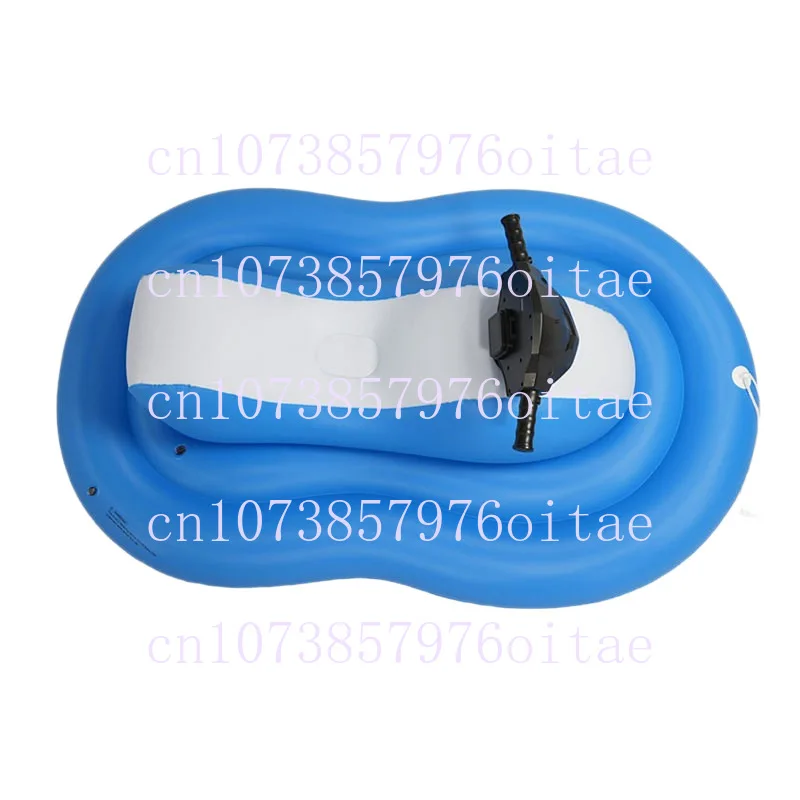 Custom Kids Inflatable Jet Ski, Motorized Ride-On Pool Float, Electric Water Toy for Children, Water Amusement Equipment