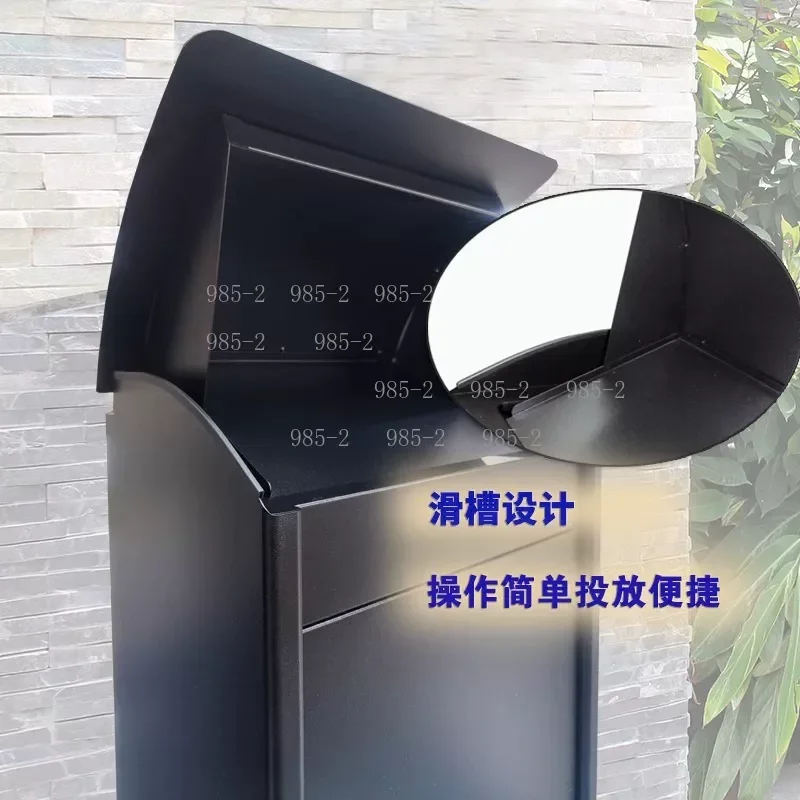 Lockable Outdoor Parcel Mailbox, Self-Pickup Delivery Box, Custom Heavy-Duty Outdoor Package Storage Box