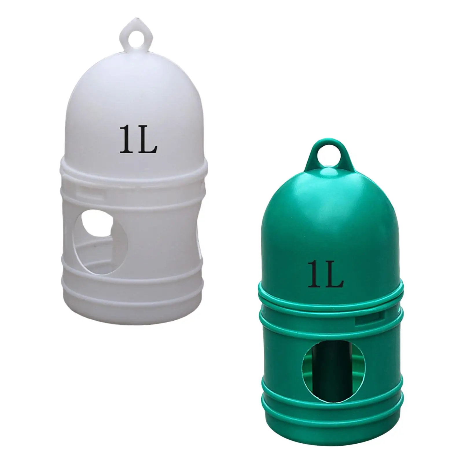 

1L Pigeon Water Dispenser Hanging Bottle Creative Automatic Bird Water Feeder