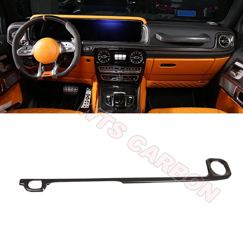 

Real Dry Carbon Interior Center Console Air Outlet Trim For Mercedes Benz G-Class W464 G500 G63 2019-2023