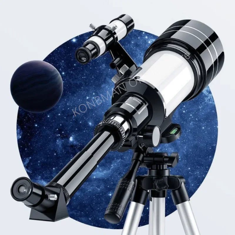150x Zoom High-definition Astronomical Telescope Low Light Night Vision Professional F30070 Monocular Moon and Star Observation