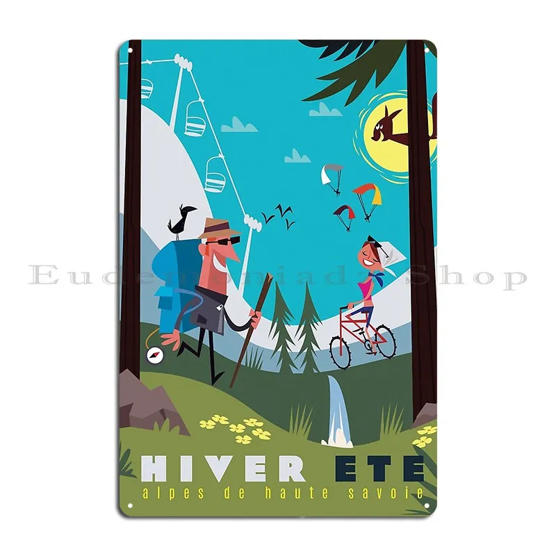 Alps Poster Metal S…