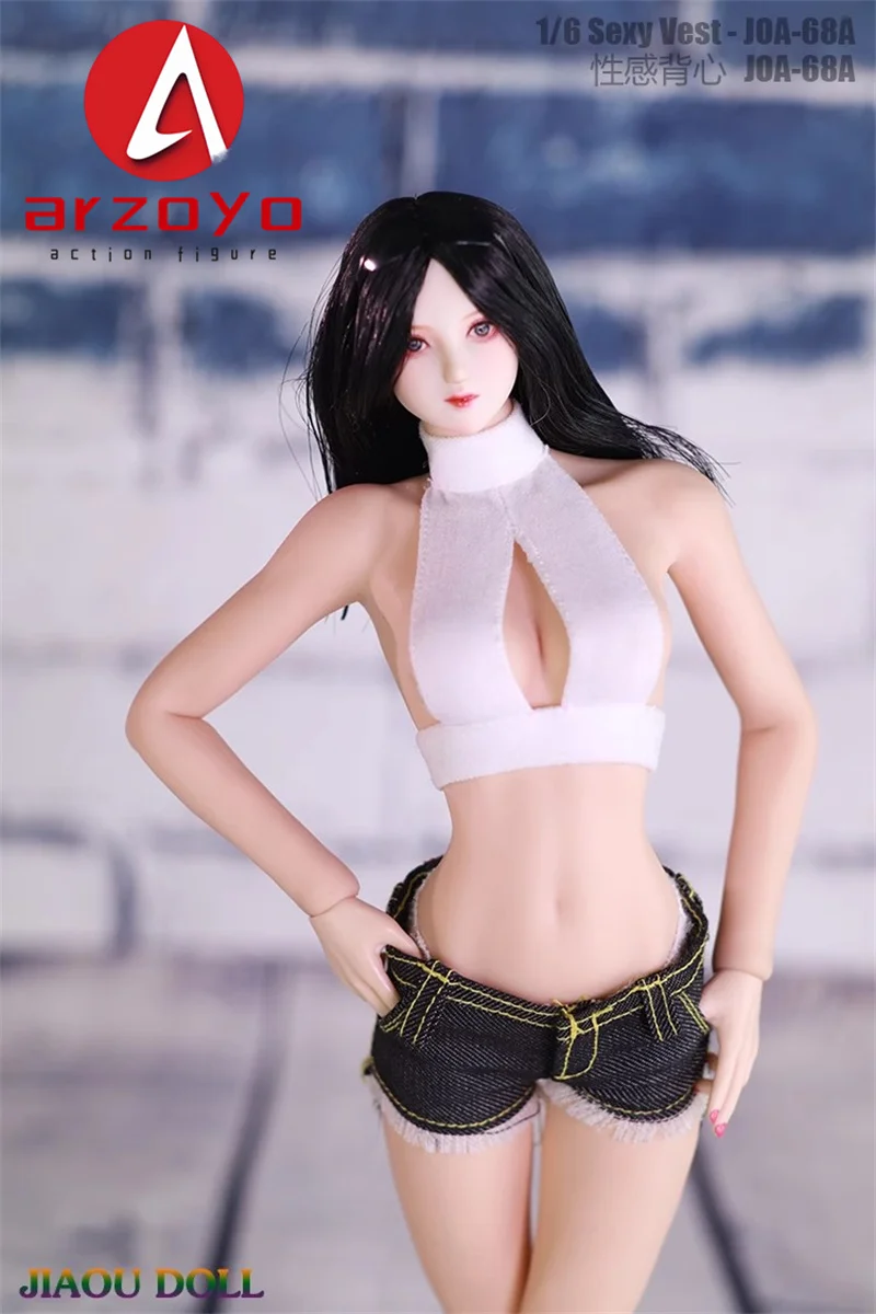 JOA-68 1/6 スケール女性セクシーなオープン胸ベストホットショーツ服モデル 12 インチ TBL JIAOU 女性アクションフィギュア人形用