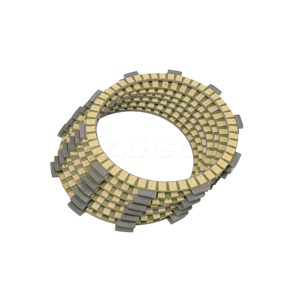 For Honda VT600CD2 / CBR650FA / CB400SS Shadow VLX Deluxe 1999 - 2000 Motorcycle Clutch Friction Plates 7 PCS Paper Based Kits