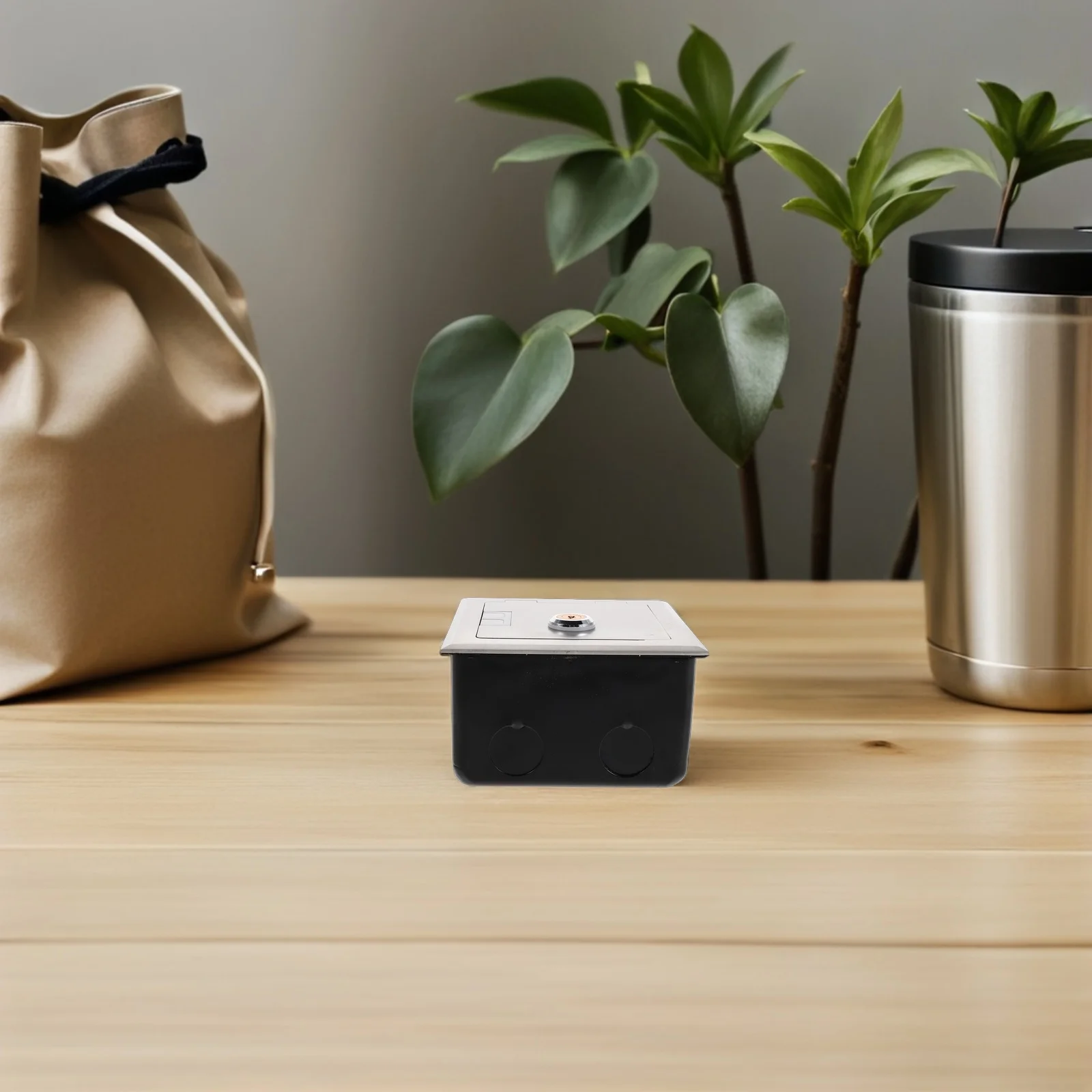 

Водонепроницаемая встраиваемая напольная розетка, ультратонкий замок из нержавеющей стали, скрытая напольная розетка, офисная банка