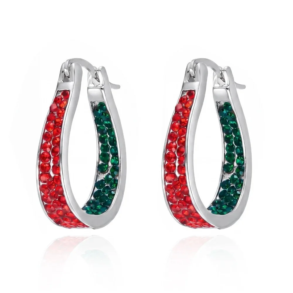 Santa Claus Christmas Earrings Grandpa Elk Christmas Jewelry Grandma Dangle Earrings Santa Claus Dangle Earrings Festive Party