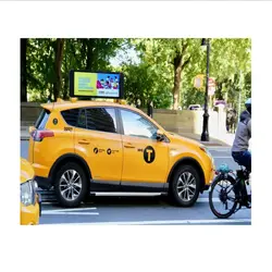 Écran LED MDS Étanche Double Face pour la Publicité Extérieure, Affichage Supérieur de Taxi, 4G, Wifi, USB, Documents Complets