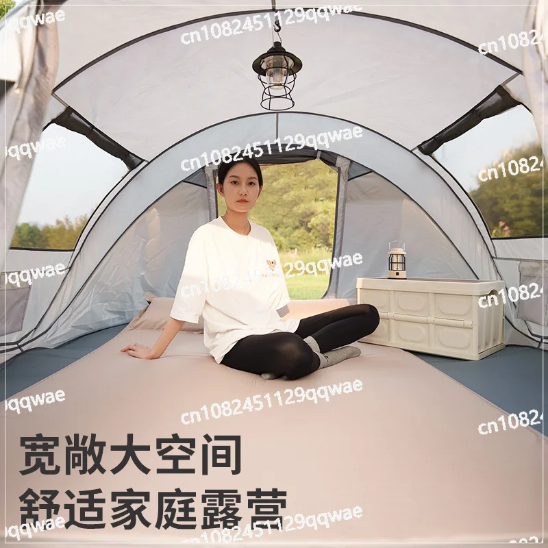 Portable folding automatic camping camping tent, rainproof, thickened and sunscreen, quick to open in seconds