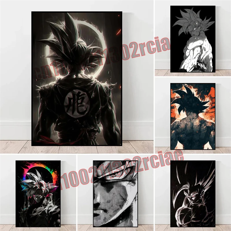 

Japanese Classic Cartoon Cartoon Dragon Ball High Quality Poster Canvas Painting Suitable for Bedroom Decoration Children's Gift