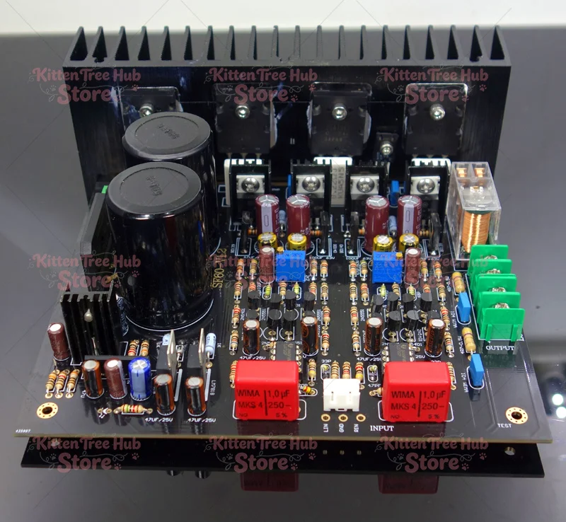M4 Imitation Of The British Seddon Circuit SF60 Dual Channel 150W*2 Stereo Amplifier Super LM3886 TDA7293