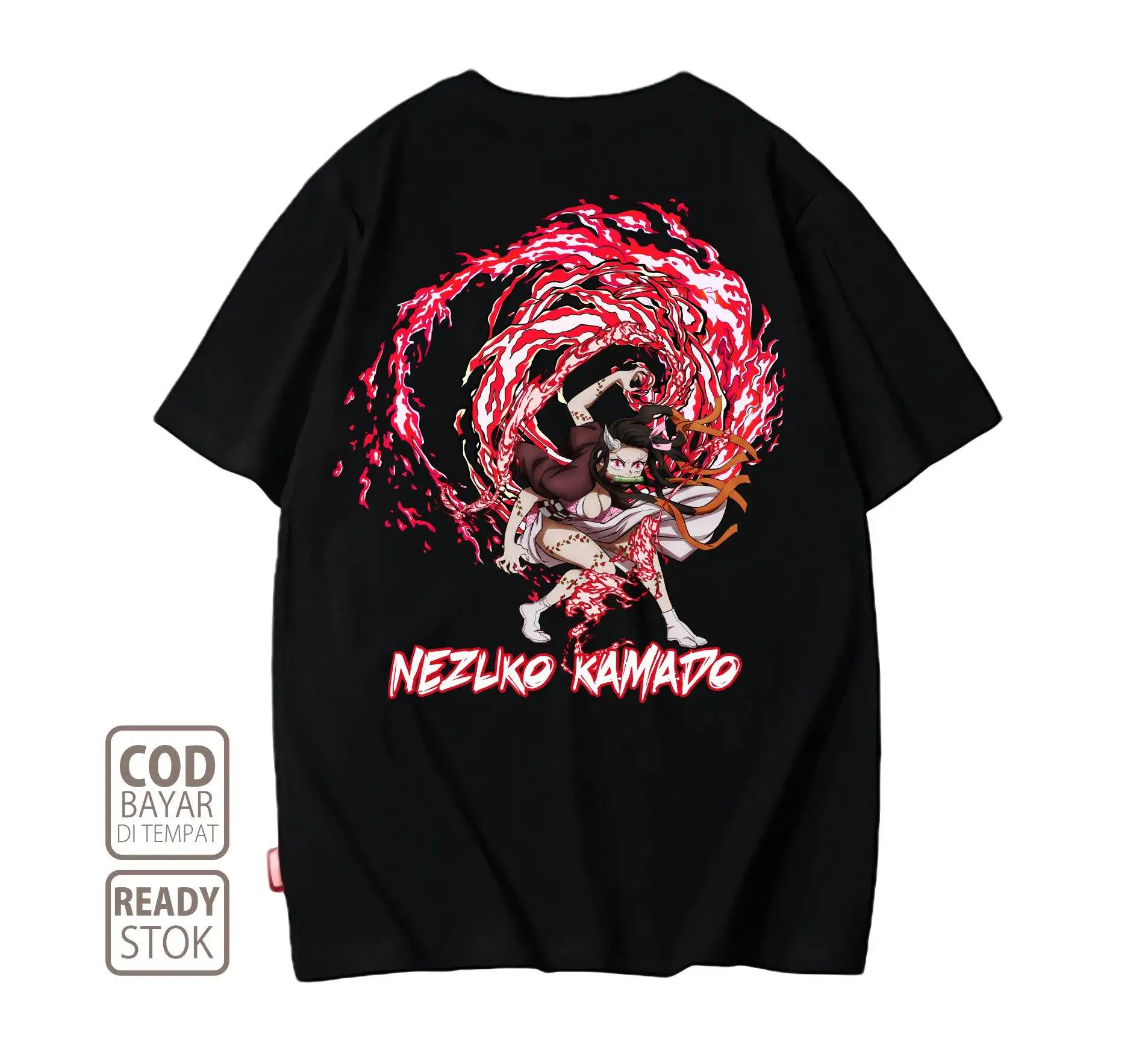 Kaos NEZUKO DEMON SLAYER 07 Baju Anime Jepang T-Shirt Anime Manga Premium