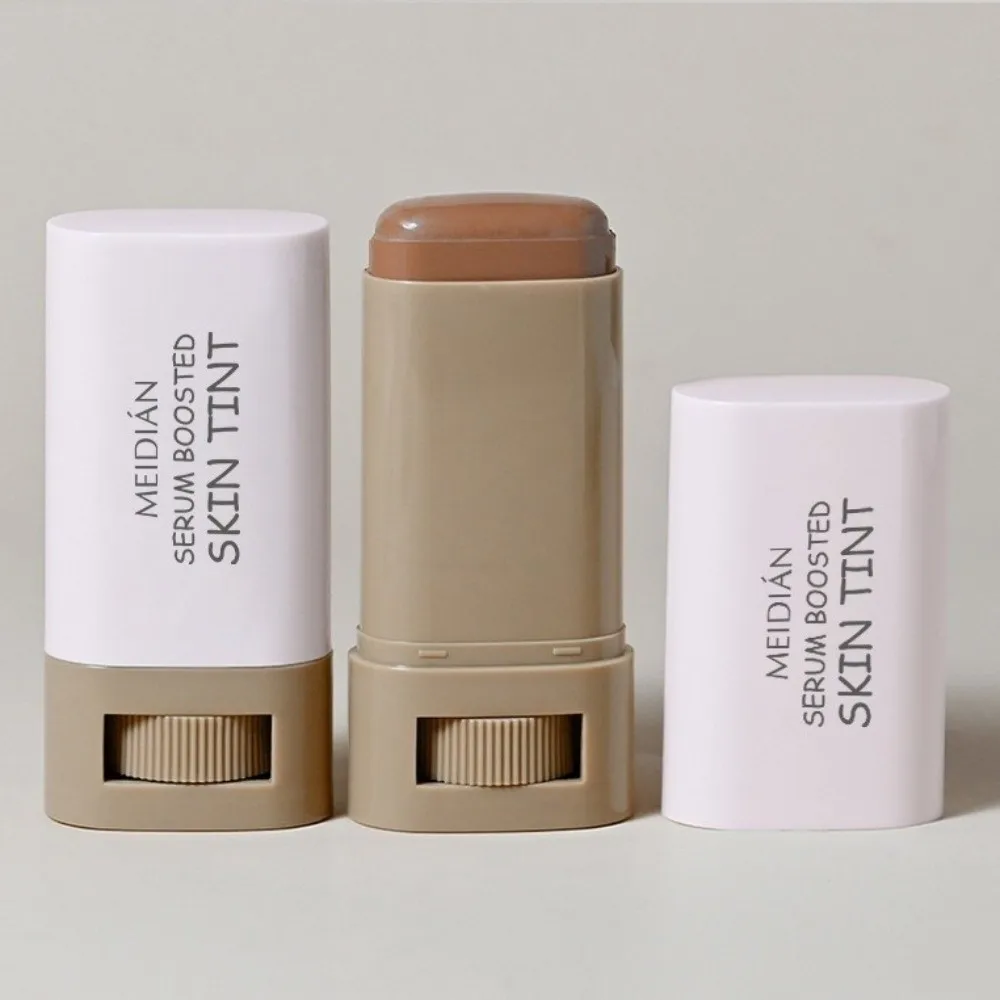 Natural Finish Solid Form Foundation Nourishing Waterproof Face Makeup Stick Coverage Long Lasting Skin Tint Stick Daily Wear