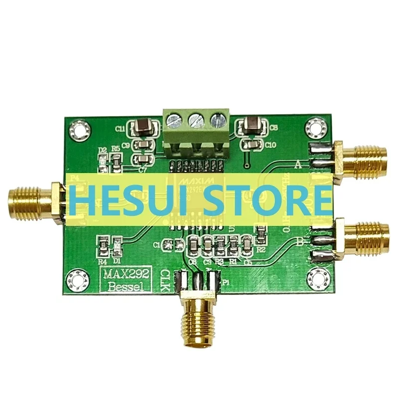 MAX292 Tiefpassfilter mit acht Ordnungen Bessel-Filter Tiefenfilteruhr passt die Filterfrequenz an